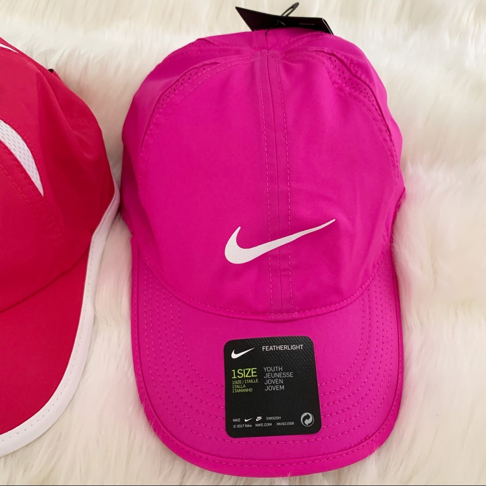 ✔️ NIKE Dri Fit Hat Featherlight Cap Running Hat - Picture 3 of 6